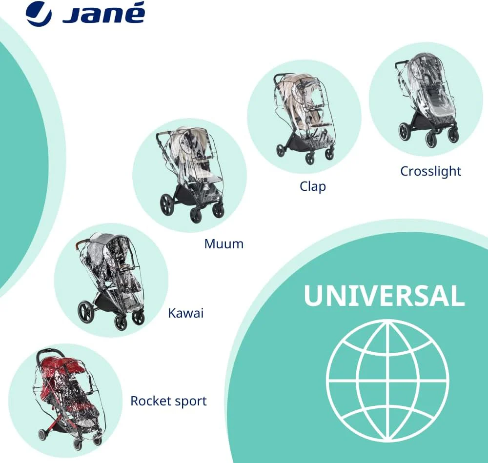 Jane Universal Pushchair Raincover & Travel Bag - Image 5