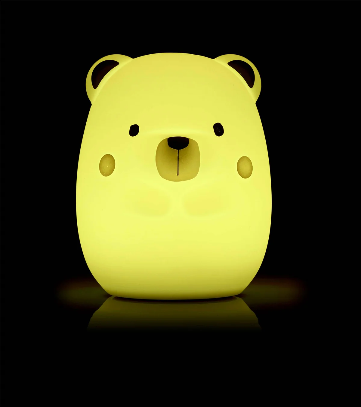 Jane Yum Bear Big Silicone Night Light – Rechargeable, Colour-Changing Sensory Lamp - Image 9