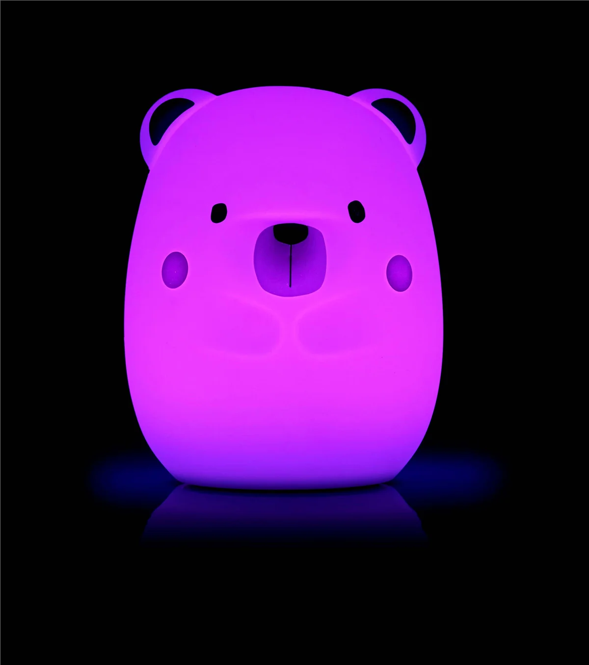 Jane Yum Bear Silicone Night Light – Multicolour Sensory Lamp for Babies - Image 9