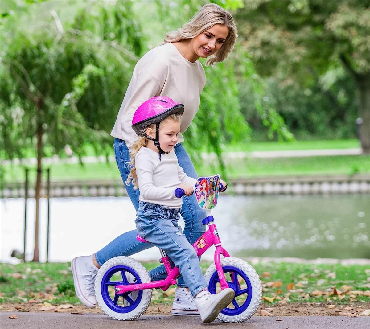 Disney Princess Balance Bike, 12 Inch for 2 to 5 years - Image 6