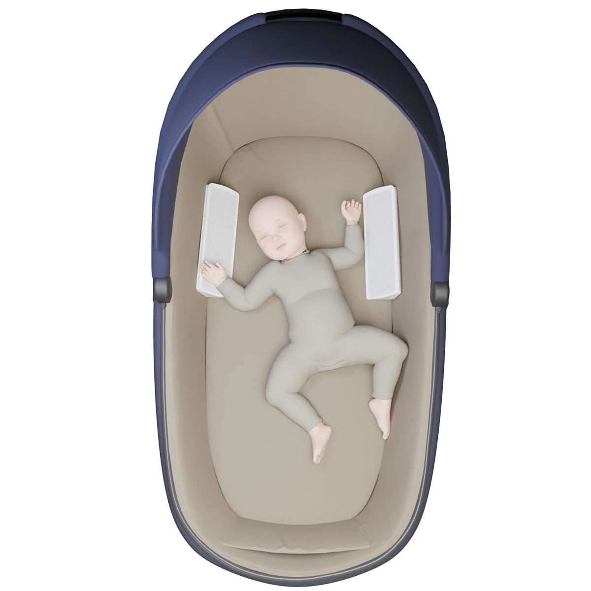 Snooze Secure 3D Air Mesh Baby Sleep Solution – Safer Sleep, Reduced CO₂ Risk - Image 7
