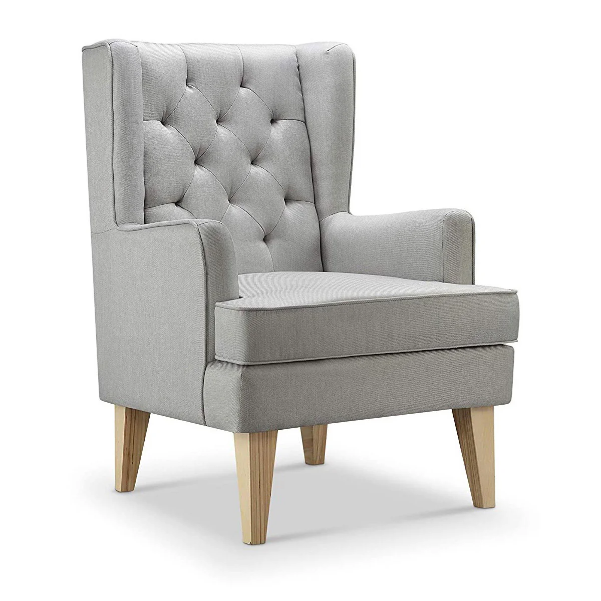 Johnston's Soothe Easy Deluxe Nursery Chair & Rocker – 2-in-1 Nursing & Feeding Chair, Grey - Image 7