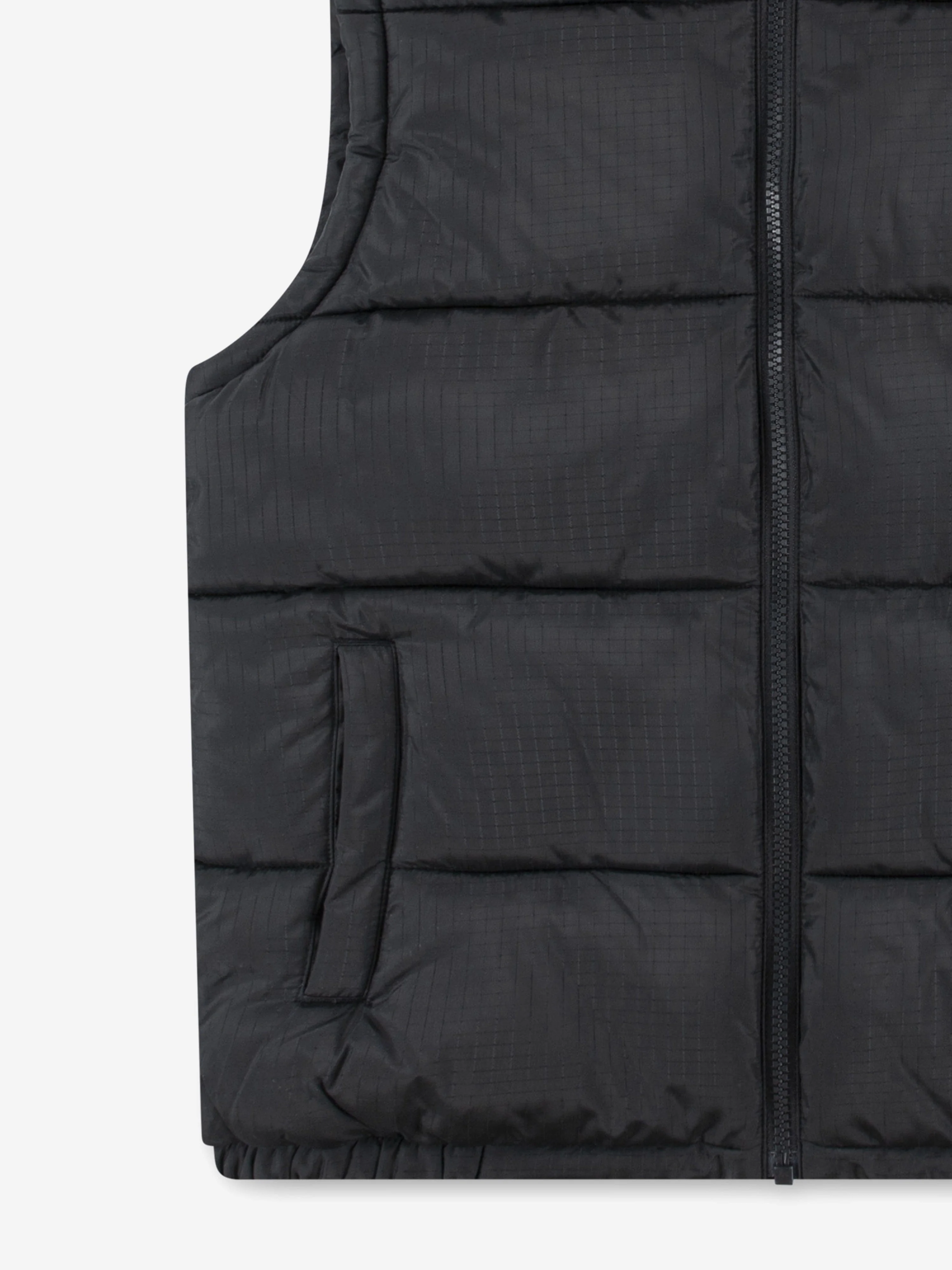 Levi's Boys Batwing Puffer Gilet in Black - Image 4
