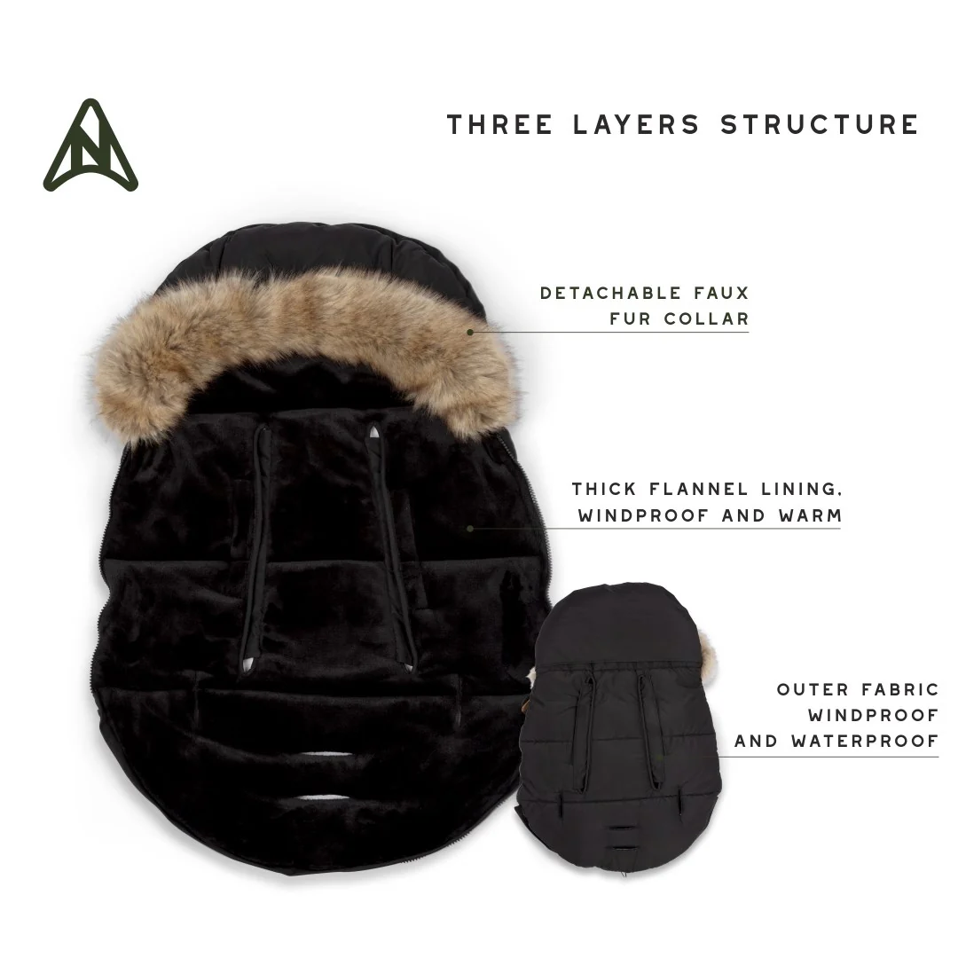 Noordi Extendable Stroller Sleeping Bag / Footmuff - Image 8