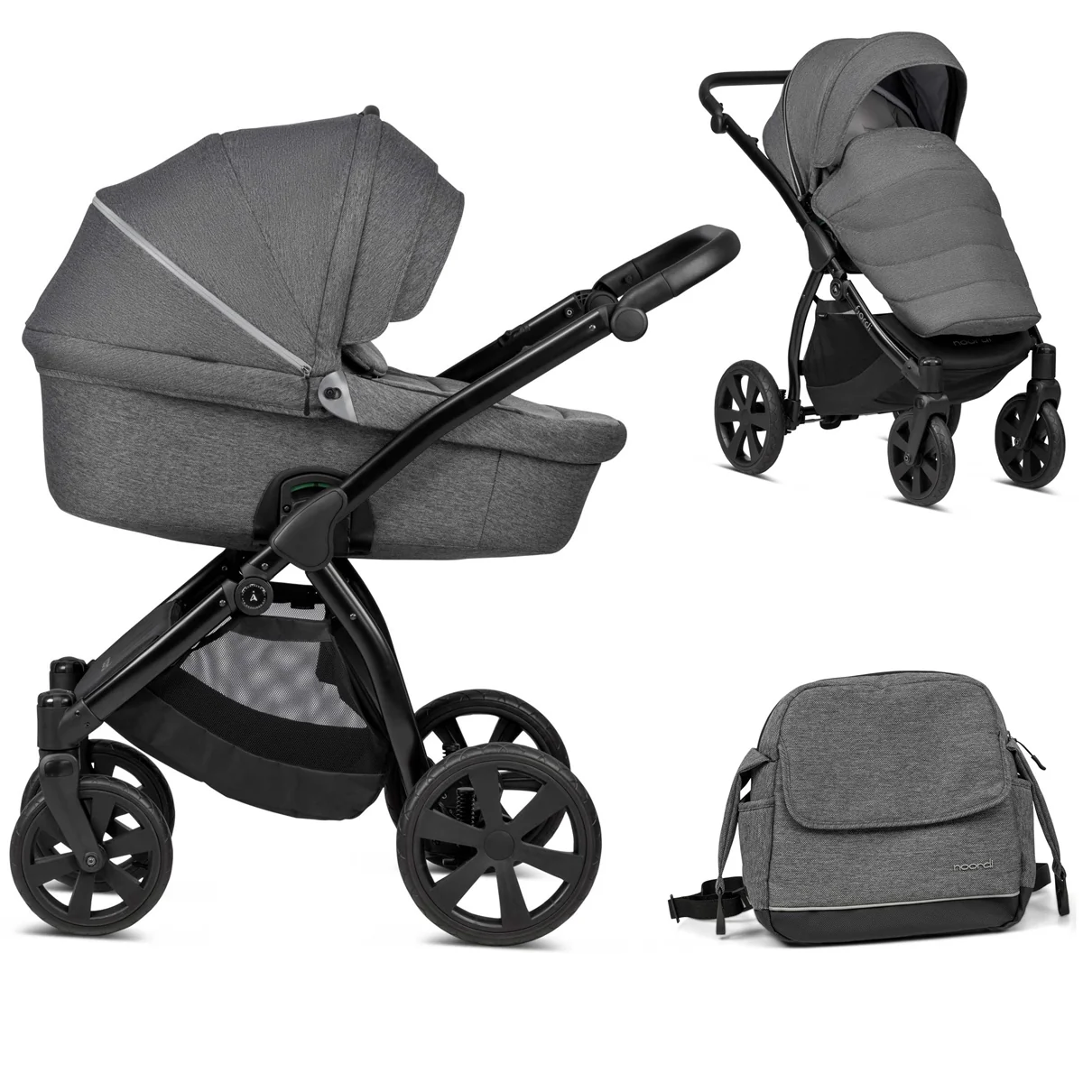 Noordi Fjordi V1 2in1 Pushchair with ThermoCot™ Carrycot - Image 25