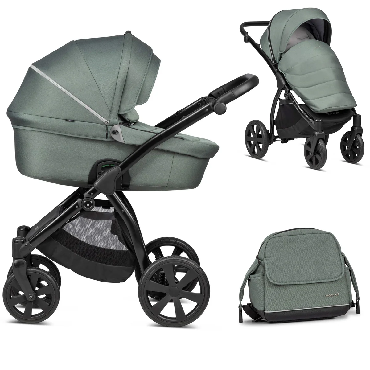 Noordi Fjordi V1 2in1 Pushchair with ThermoCot™ Carrycot - Image 33