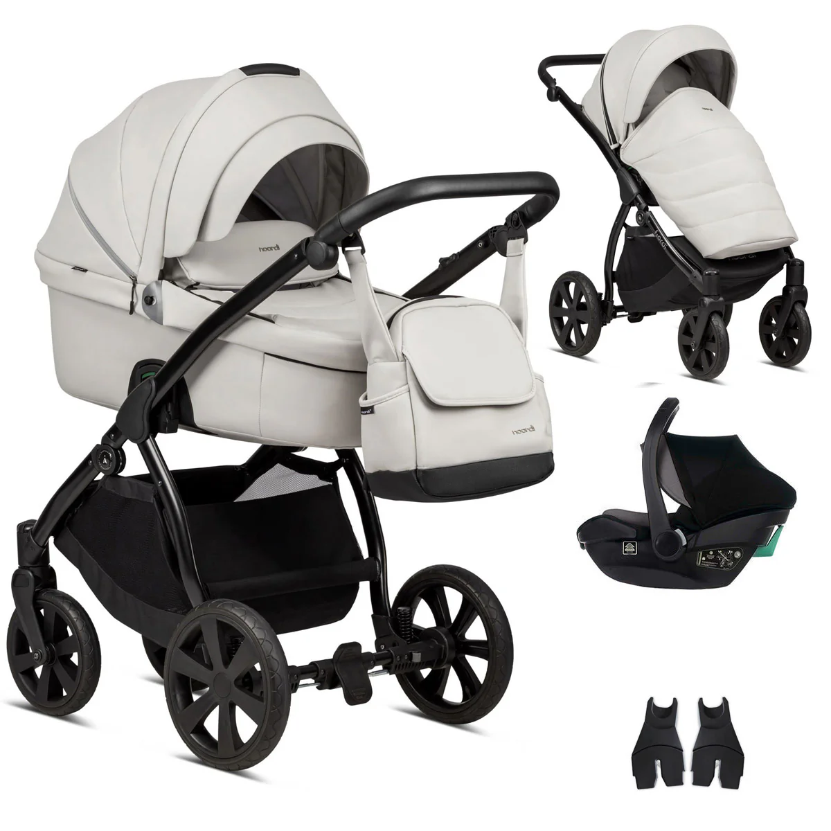 Noordi Fjordi V1 Leather 3in1 with Travel Carrier Car Seat - Image 10