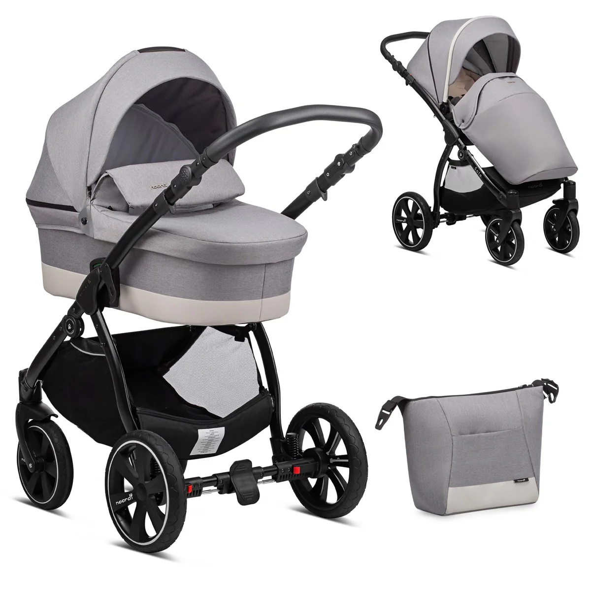 Noordi Sole Go 2in1 Pram - Image 24