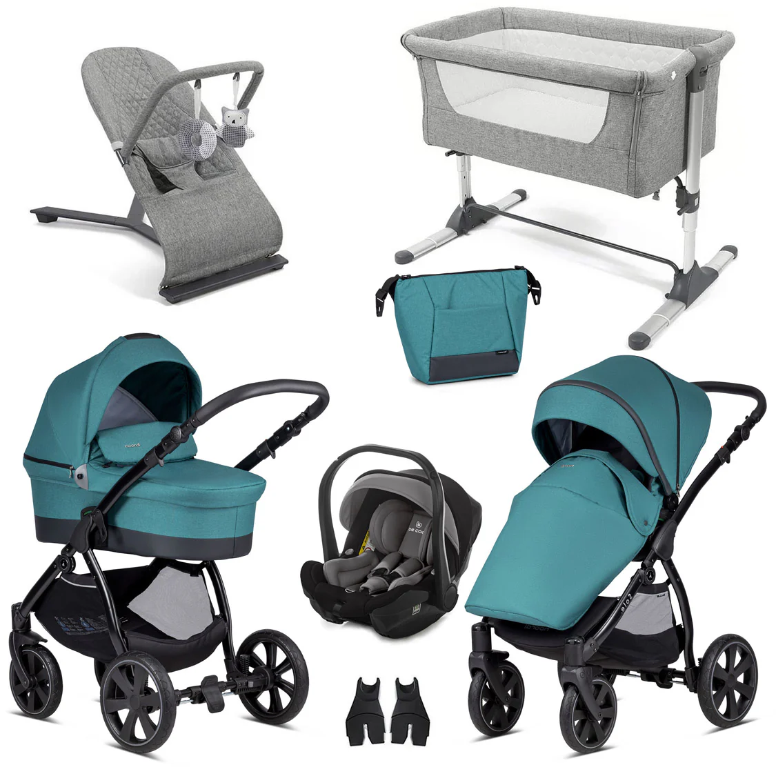 Noordi Sole Go 3in1 Travel System &  Nursery Bundle - Image 28