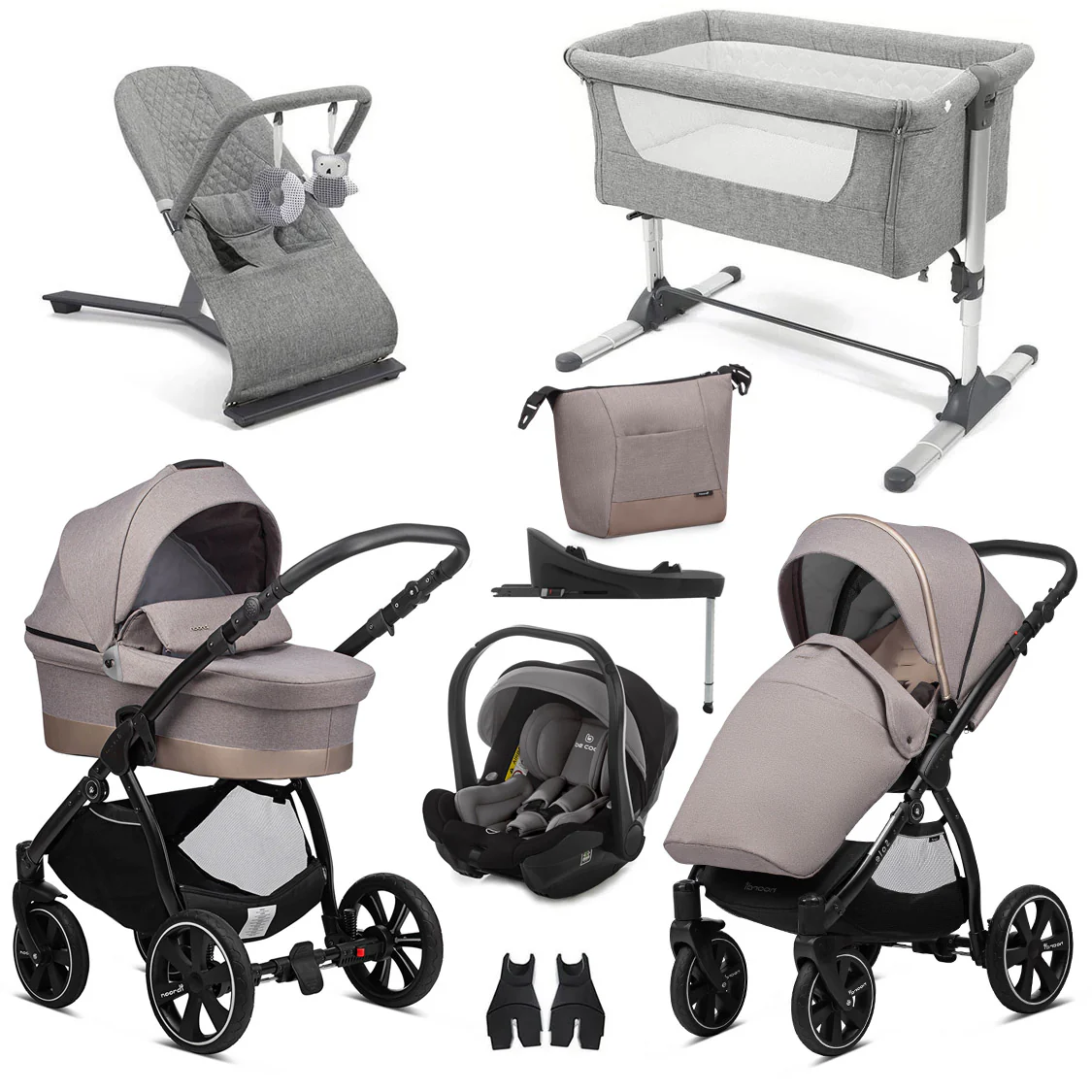 Noordi Sole Go 3in1 Travel System &  Nursery Bundle - Image 32