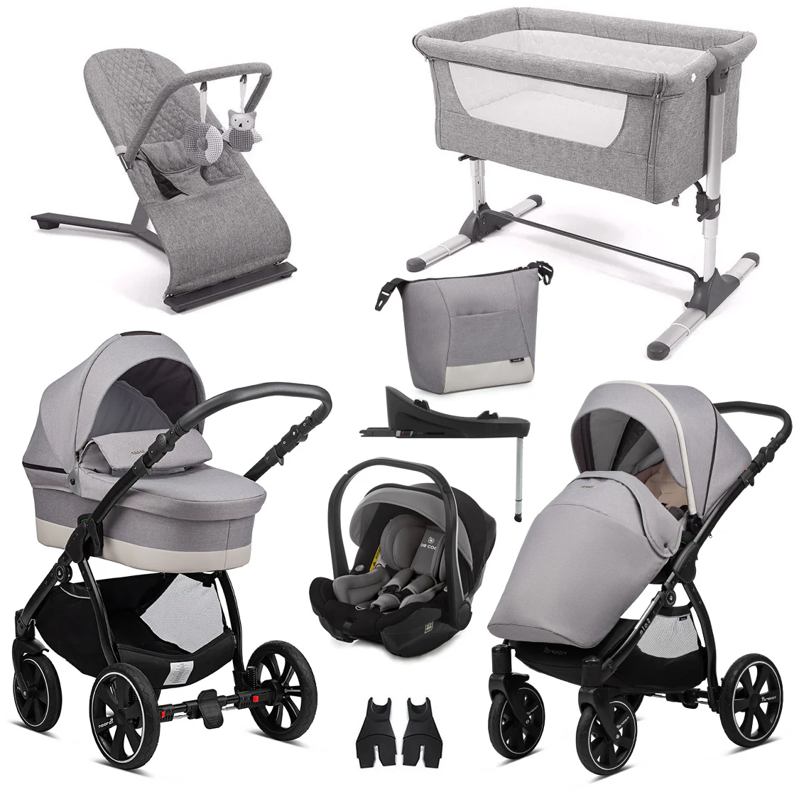 Noordi Sole Go 3in1 Travel System &  Nursery Bundle - Image 34