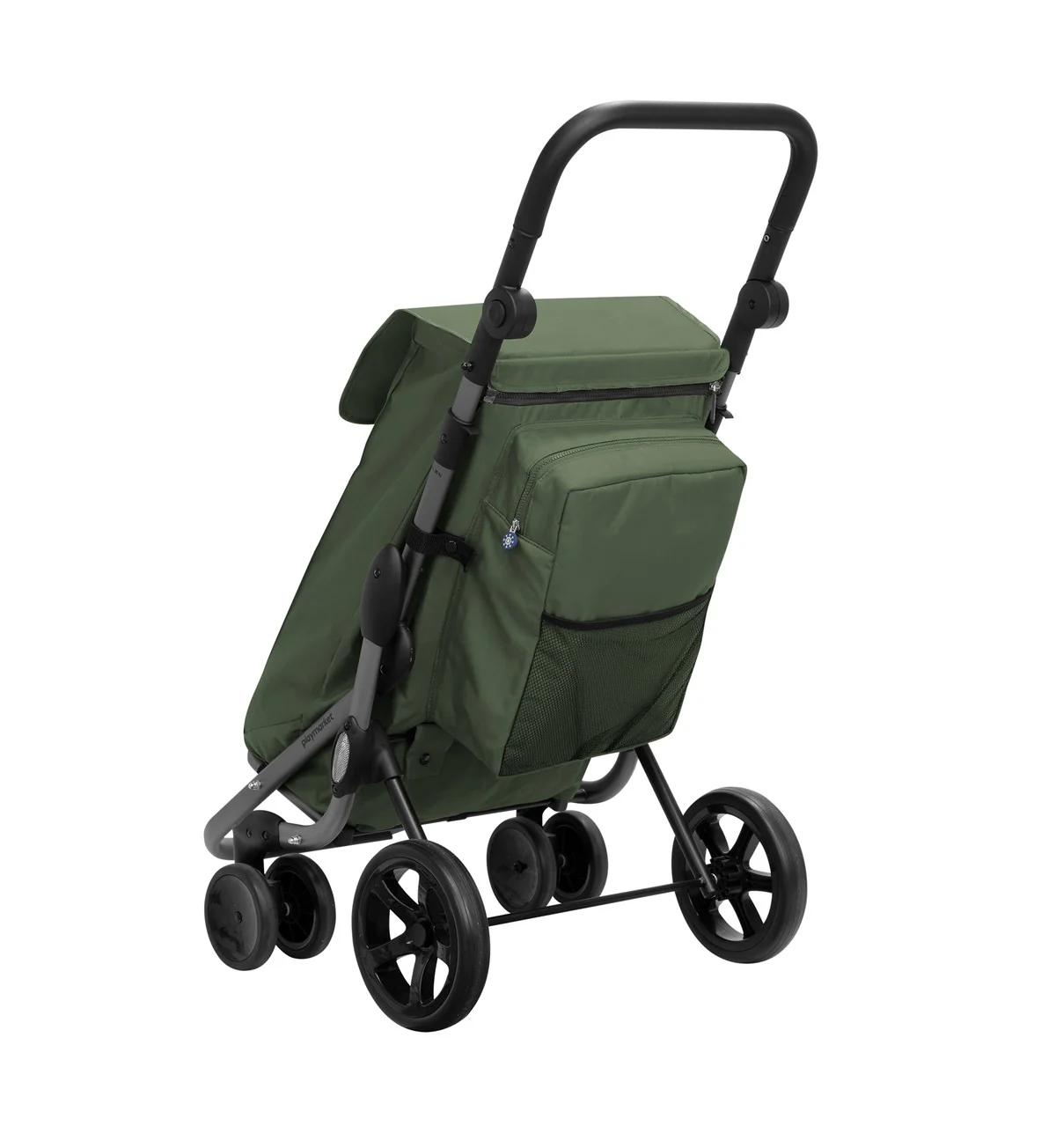 Playmarket Go Plus Premium Folding Shopping Trolley with Thermal Bag – 53.5L - Image 11